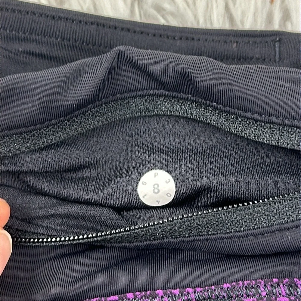 Lululemon Circuit Breaker Skirt Aurora Black and Purple - Picture 6 of 6